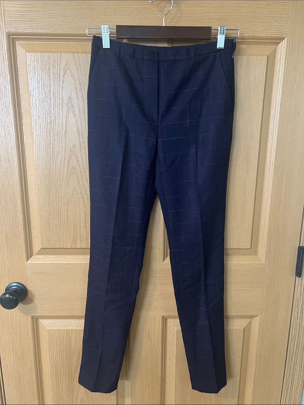 NWT T Tahari Navy Dress Pant Trousers in Stargazer MSRP $98